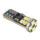 Лампа PULSO/габаритна/LED T10/12SMD-3030 CANBUS/12v/1,3w/140lm White (LP-60392)