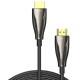 Кабель HDMI M - M,30.0 м, V2.1, Optical 8K 60Гц 48Gbps Dolby 7.1 PVC Black Zinc Alloy Vention