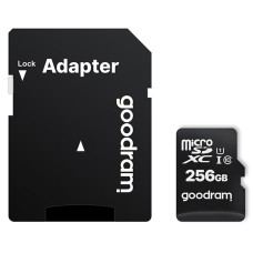 Memory card Secure Digital Micro256Gb GoodRAM UHS-I (class 10) + Adapter