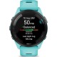 Смарт-годинник Garmin Forerunner 265 Black Bezel with Aqua Case and Aqua/Black Silicone Band (010-02810-52)