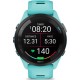 Смарт-годинник Garmin Forerunner 265 Black Bezel with Aqua Case and Aqua/Black Silicone Band (010-02810-52)