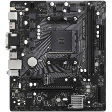 ASRock A520M-HDV (AM4/A520, 2*DDR4, PCIex16, D-Sub/DVI-D/HDMI, 4xSATAІІІ, M.2, GLan, 8ch, mATX)