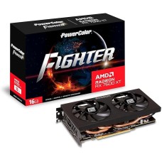 Відеокарта AMD Radeon RX 7600 XT 16GB GDDR6 Fighter PowerColor (RX 7600 XT 16G-F)