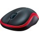 Мишка Logitech M185 бездротова, Red (new)