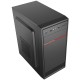 Корпус Casecom GN-1714 500W-120mm USB 3.0 mATX, Black