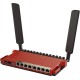 Маршрутизатор Mikrotik L009UiGS-2HaxD-IN, WiFi6 2.4GHz 802.11b/g/n/ax, 800MHz CPU, 512MB RAM, 8x1G E