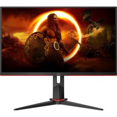 TFT 27" AOC Q27G2S/EU, IPS, QHD, 1ms, 165Hz, HDMI х 2, DP, HAS, pivot, чорний з червоним