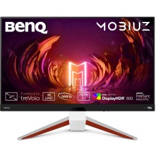 Монітор TFT 27" BenQ EX2710U, 4K UHD, IPS,  DisplayHDR 600, 144Hz, 1 мс, 2хHDMI, DP, USB-hub, HAS, колонки, білий