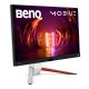 Монітор TFT 27" BenQ EX2710U, 4K UHD, IPS,  DisplayHDR 600, 144Hz, 1 мс, 2хHDMI, DP, USB-hub, HAS, колонки, білий