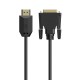 Кабель HDMI M - DVI 24M, 1.5м Full HD@60HZ HP