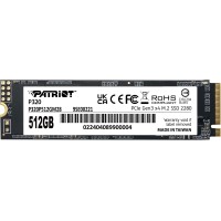 Накопичувач SSD  512GB Patriot P320 M.2 2280 PCIe 3.0 x4 NVMe TLC (P320P512GM28)