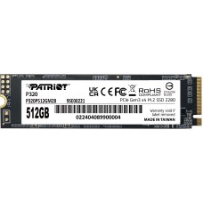 Накопичувач SSD  512GB Patriot P320 M.2 2280 PCIe 3.0 x4 NVMe TLC (P320P512GM28)