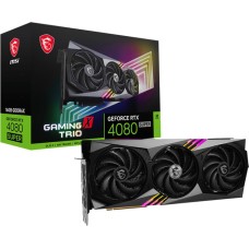 Відеокарта GF RTX 4080 Super 16GB GDDR6X Gaming X Trio MSI (GeForce RTX 4080 SUPER 16G GAMING X TRIO)