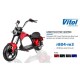 Електроскутер Chopper 2000W, 60V20Ah, Black (r804-m3/2000Bk)