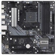 ASRock A520M PHANTOM GAMING 4/Ref (AM4/A520, 4*DDR4, PCIex16, DP/HDMI, 4xSATAІІІ, 2M.2, GLan, 8ch