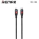 Кабель Remax RC-188i CL USB Type-C - Lightning (M/M), 20W, 1 м, Black (6954851243250)