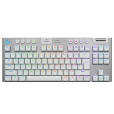 Клавiатура бездротова Logitech G915 X Lightspeed TKL Wireless Tactile White (920-012737)