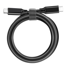 Кабель USB 3.2 Type-C M-M, 1.0 м, PD3.0 Gen2 100W(20V 5A), 4K 60Hz чорний