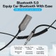 автомобільний аудіоприймач AUX TRS 3.5мм USB Bluetooth 5.0 Coiled Cable 1.5M Gray Zinc Alloy