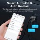 автомобільний аудіоприймач AUX TRS 3.5мм USB Bluetooth 5.0 Coiled Cable 1.5M Gray Zinc Alloy