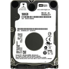 Накопичувач HDD 2.5" SATA  500GB WD AV-25 5400rpm 16MB (WD5000LUCT) Refurbished