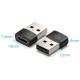 Перехідник USB 2.0 AМ --> USB Type-C (F) Black PVC Vention