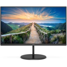 TFT 27" AOC Q27V4EA, IPS, QHD, HDMI, DP, колонки, чорний