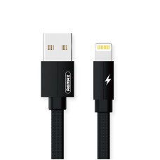 Кабель Remax RC-094i Kerolla USB - Lightning (M/M), 2 м, Black (6954851284680)