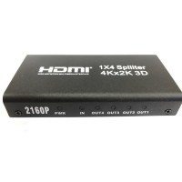 Розгалужувач (спліттер) Atcom (15190) HDMI 4 порти, підтримка UHD 4K