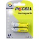 Акумулятор AA 600mAh, 1.2V Ni-MH, rechargeable battery, PKCELL, 2pcs/card