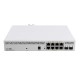 Комутатор Mikrotik CSS610-8P-2S+IN, 8xGigabit Ethernet Smart Switch with PoE-out, 4xSFP cages, 400MHz CPU, 128MB RAM, desktop case, RouterOS L5