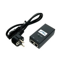 Мережевий адаптер Ethernet (інжектор жиілення) PoE Ubiquiti POE-48-24W-G Gigabit Power Adapter. Voltage 48V @ 0.5A