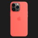 Оригінальний чохол Apple Silicone Case with MagSafe для iPhone 13 Pro (Pink Pomelo) (MM2E3)