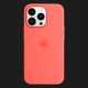 Оригінальний чохол Apple Silicone Case with MagSafe для iPhone 13 Pro (Pink Pomelo) (MM2E3)