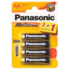 Батарейка Panasonic Alkaline Power AA/LR06 BL 4 шт (LR6APB/4BP)