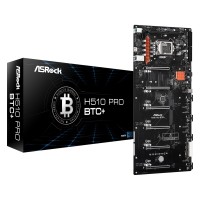 ASRock H510 Pro BTC+ (1200/H510, DDR4, 6xPCIex16, HDMI, 1xSATAІІІ, M.2, GLan, 501мм*224мм)