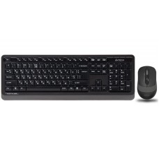 Комплект (клавіатура, миша) бездротовий A4Tech FG1010 Black/Grey USB