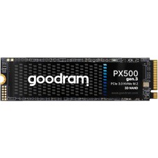 SSD 1Tb GoodRAM PX500 M.2 2280 PCIe Gen 3x4 NVMe 3D NAND, Retail