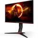 TFT 23.8" AOC Q24G2A/BK, QHD, IPS, 165Hz, 1ms, HDMI, DP, HAS, Pivot, чорний з червоним