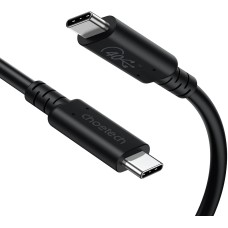 Кабель USB 4.0 Thunderbolt Type-C M-M, 0,8 м, Gen 3 100W 40Gbps 8K@60Hz Choetech