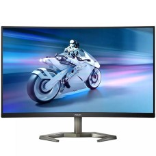 TFT 31.5" Philips 32M1C5500VL, QHD, VA, вигнутий, 165Hz, 1ms, 2хHDMI, DP, чорний