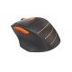 Миша бездротова A4Tech FG30 Black/Orange USB