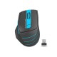 Миша бездротова A4Tech FG30 Black/Blue USB