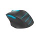 Миша бездротова A4Tech FG30 Black/Blue USB