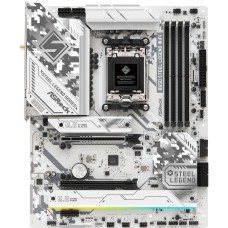 Материнська плата ASRock B650 Steel Legend WIFI (AM5/B650, 4*DDR5, 2xPCIex16, HDMI/DP, 4xSATAІІІ, 3xM.2, 2.5GLan, 7.1ch, ATX)