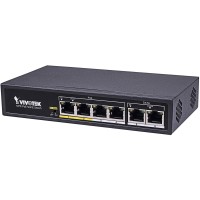 Комутатор VIVOTEK AW-FET-060C-065, Unmanaged 4xFE PoE + 2xFE UTP Switch