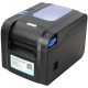 Друкарка етикеток Xprinter XP-370B (термодрук, 152 мм/с, стрічка 82 мм, 203 DPI, USB+Serial, чорний)