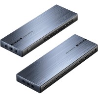 Сплітер HDMI 1.4 UHD 4K 30Hz 3D, HDCP 1x8 ports Чорний Vention