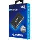 SSD external, USB 3.2 Gen2 Type-C  256Gb, GoodRAM HL200, Black, чорний, Retail