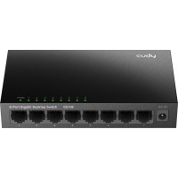 Комутатор Cudy GS108, 8-Port Gigabit Metal  Switch